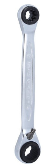 Ks Tools 503.4565, Rustfritt Stål, Kromvanadiumstål, Rett, 10,13,17,19 Mm, 19 Cm, 196 G