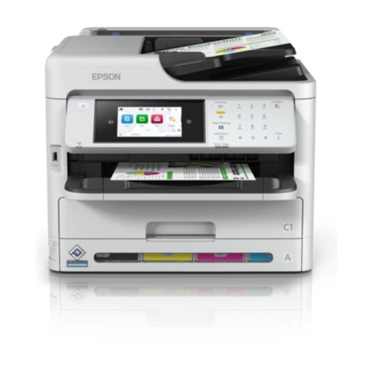 Epson Workforce Pro WF-C5890DWF Multifunksjonsskriver A4 Farge med Automatisk Duplex og WiFi Epson Workforce Pro WF-C5890DWF Multifunksjonsskriver A4 Farge med Automatisk Duplex og WiFi