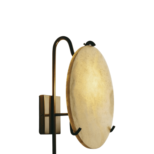 Louise Roe Moon Lantern Vegglampe Sort/Onyx Stein