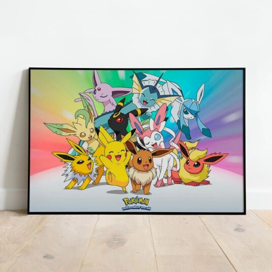 Pokemon Plakat Eevee - 91,5 x 61 cm Pokemon Plakat Eevee - 91,5 x 61 cm