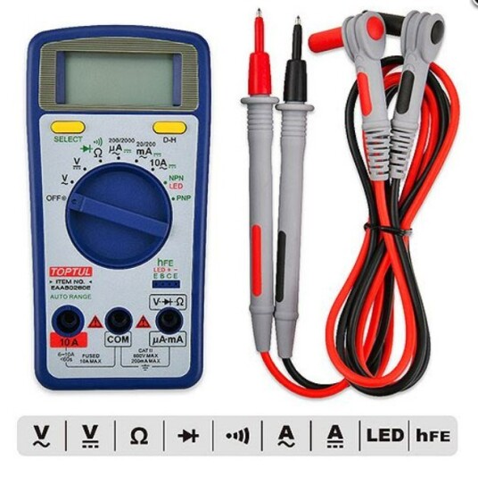 Toptul Multimeter EAAB0260