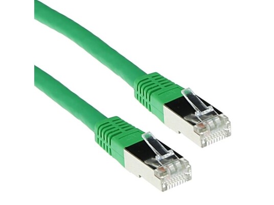 Act Patchcord Sstp Category 6 Pimf - Green 0.50M 0.5M Grün Netzwerkkabel (Fb9700)