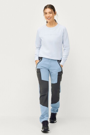 Áhkká Turbukse Colourblock W Blå