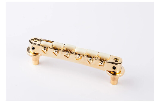 Tonepros Nvr2g G - Tune-O-Matic Bridge With G Formula Saddles - Gull Tonepros Nvr2g G - Tune-O-Matic Bridge With G Formula Saddles - Gull