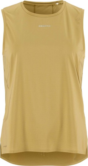Craft PRO Trail Singlet 2 W Dame Beige XL | T skjorte