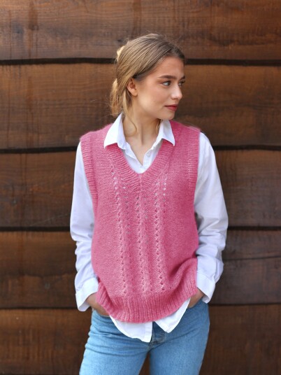 EAST vest rosa EAST vest rosa