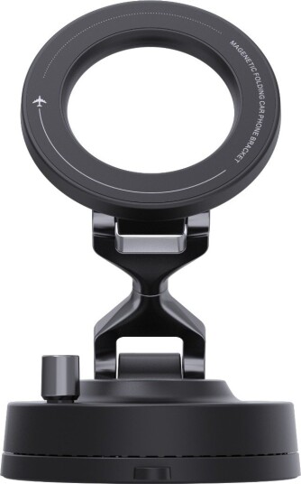 Dacota Platinum magnetisk sammenleggbar mobilholder til bil, svart