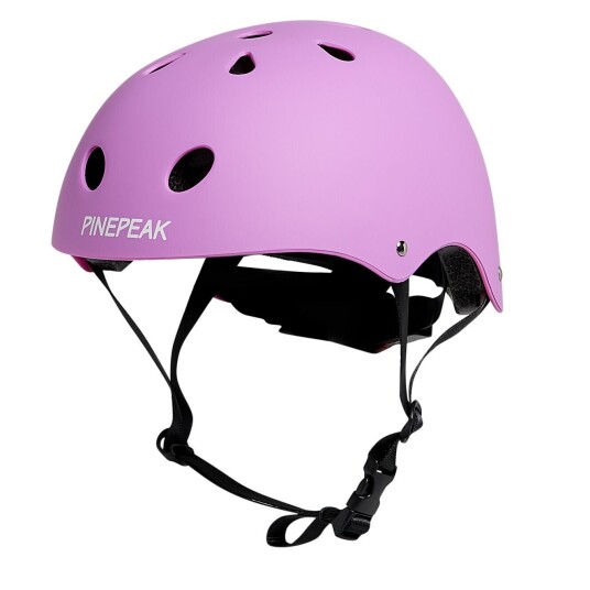Pinepeak Quake Skateboardhjelm, Rosa Pinepeak Quake Skateboardhjelm, Rosa