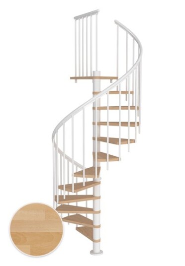 Dolle Montreal Spiral Bøk Oljet 9016 Classic3 13T Ø140 Dolle Montreal Spiral Bøk Oljet 9016 Classic3 13T Ø140