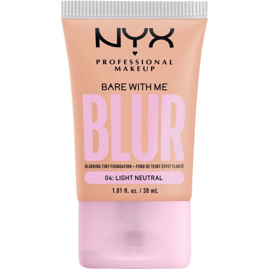 NYX Professional Makeup Bare With Me Blur Tint Foundation04 Light Neutral 30 ml