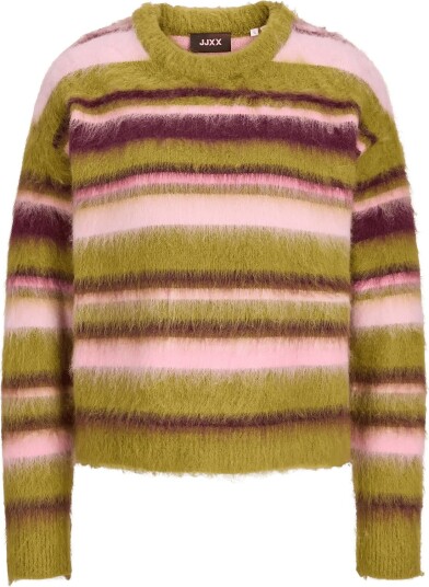 JJXX Jxcalista Crew Neck Knit GREEN MOSS S JJXX Jxcalista Crew Neck Knit GREEN MOSS S