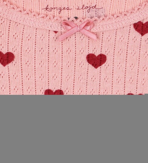 Konges Sløjd Genser   Minnie   Amour Rouge m. Hullmønster   Konges Sløjd   5 6 år 110 116   Genser   Rosa