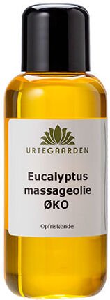 Urtegaarden Eukalyptus Massasjeolje Øko 100 ml