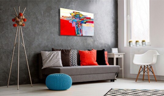 Tavle Colourful Border 120X80 Artgeist sp. z o. o.