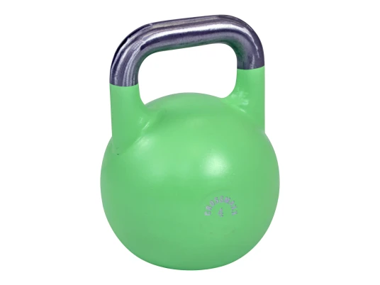 Crossmaxx Competition Kettlebell, 4 kg. Produsert i aluminium - ekstremt holdbar. Bruk til funksjonell trening, som crossfit utstyr og hjemme. Crossmaxx Competition Kettlebell, 4 kg. Produsert i aluminium - ekstremt holdbar. Bruk til funksjonell trening, som crossfit utstyr og hjemme.