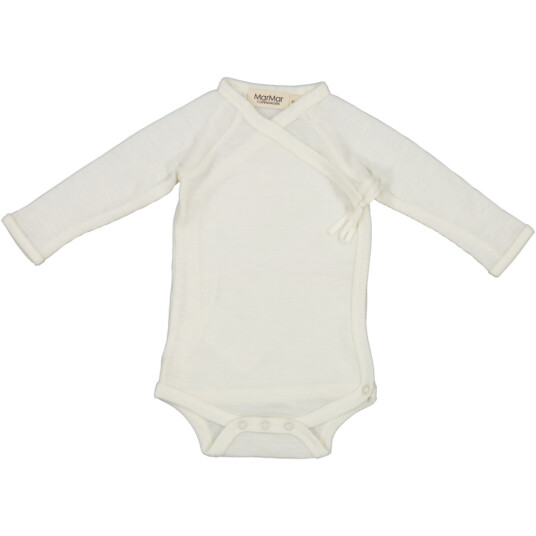 Marmar Belita newborn body wool rib – natural 68