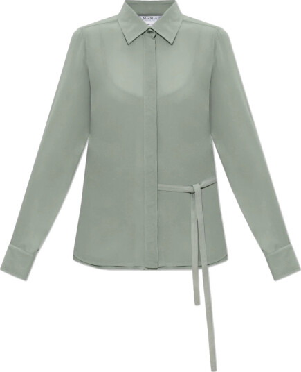 Max Mara Dame Bluser & Skjorter Grønn S, Max Mara Dame Bluser & Skjorter Grønn S,