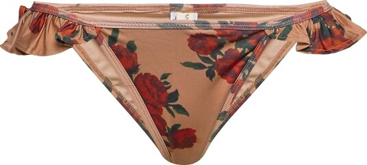 Underprotection Rita Bikini Briefs Warm Beige Multi/patterned XL