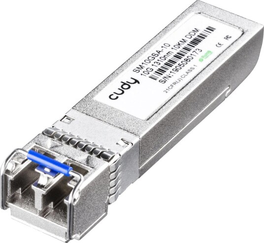 Cudy 10G SFP+ Modul 10Gbps LC SMF 10km rekkevidde 1310nm