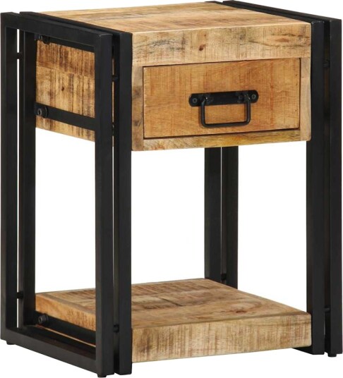 Nattbord 40x35x50 grov heltre mango