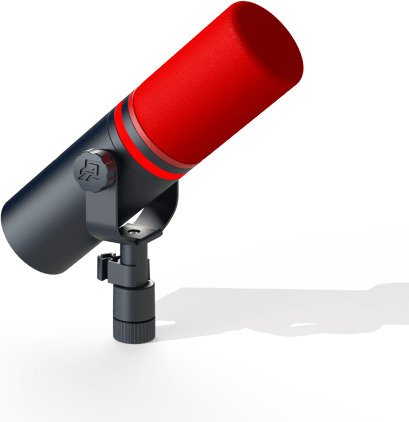 Beacn Mic Foam Windscreen - Red