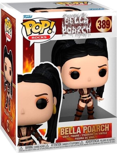 Northix POP-figur Bella Poarch samleleketøy 4-tommers vinyl