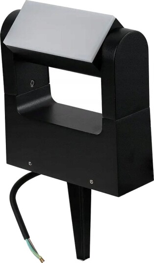 Azzardo Veneto Bakkelys Ip65 1X10w Led Svart