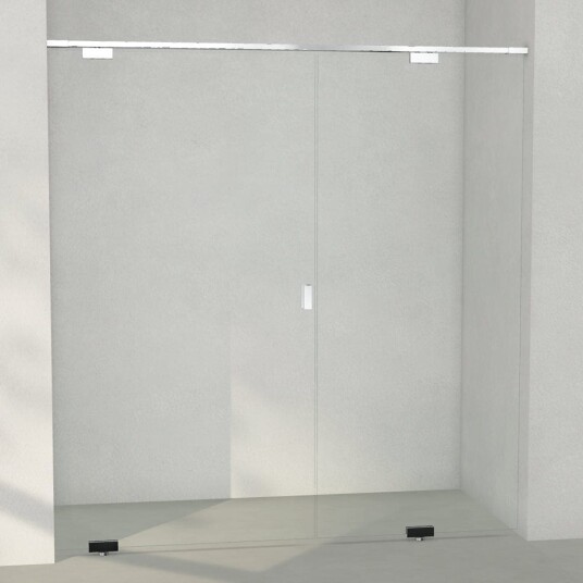 INR Iconic Nordic Rooms Dusjnisje Epic 4 Måltilpasset Krom / - Venstre Bronse Glass