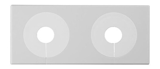 Faluplast 51430 Vulkbrikke delbar 12-16 mm Dobbel hvit Installasjon Faluplast 51430 Vulkbrikke delbar 12-16 mm Dobbel hvit Installasjon