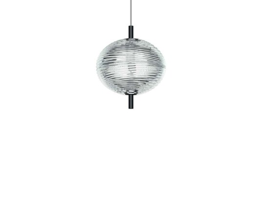 Lodes - Jefferson Mini Pendel 10m 2700K Crystal/Black Chrome