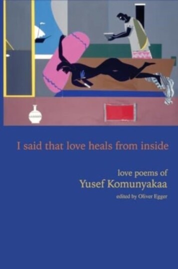 I Said That Love Heals from Inside I Said That Love Heals from Inside
