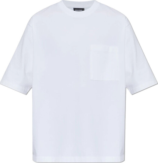 Dsquared2 Herre Topper Hvit XL,