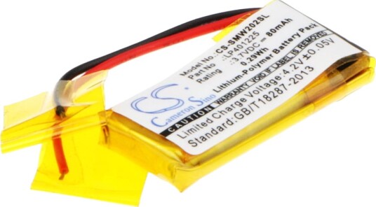 Batteri til Sony NWZ-W202 etc