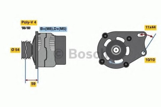 Dynamo BOSCH 0 986 080 490