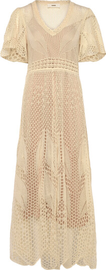 ba&sh Robe Umia Cream XS ba&sh Robe Umia Cream XS