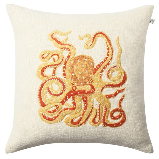 Chhatwal & Jonsson Octopus Putetrekk 50x50 cm Spicy Yellow/Orange