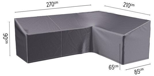 AeroCover Møbeltrekk Aerocover Til loungegruppe 270 x 210 cm Svart