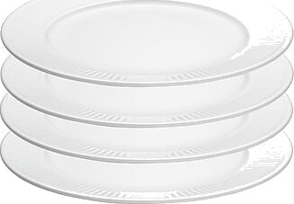 Pillivuyt tallerken flat plissé 28cm 4stk hvit Pillivuyt tallerken flat plissé 28cm 4stk hvit