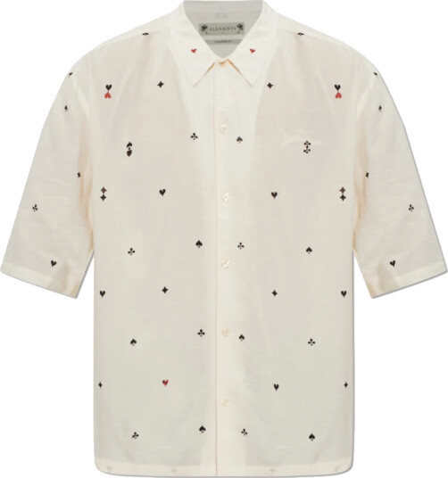 AllSaints Herre Skjorter Beige M,