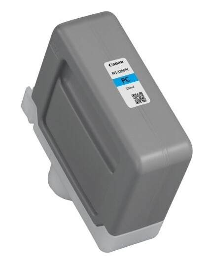 Canon Pfi-3300 Pc 330 Ml Fotocyan Original Blekkbeholder For Imageprograf Pro-2600 Pro-4600 Pro-6600