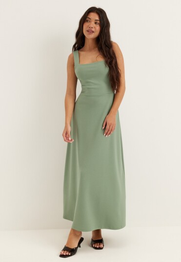 Bubbleroom Square Neck Corset Dress