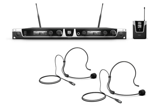 Ld Systems U506 Bph 2 Trådløst System 2x Lommesender, 2x Hodebøylemikrofon