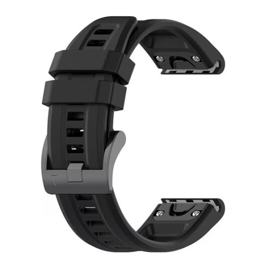 Armbånd til Garmin Fenix 7X 26 mm Svart