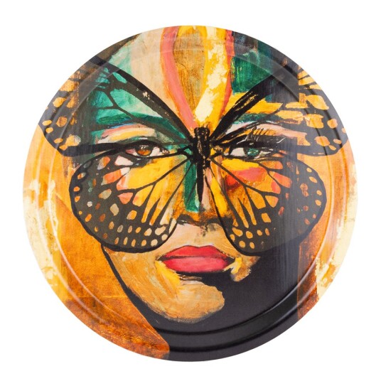 Carolina Gynning Brett 31 cm golden butterfly