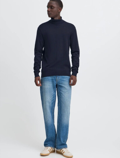 Blend Bhbagge Rollneck - Navy - S Blend Bhbagge Rollneck - Navy - S