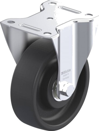 Blickle 754182 B-Pohi 150Hk Faste Hjul 150 Mm Hjuldiameter Bæreevne (Maks.) 400 Kg 1 Stk