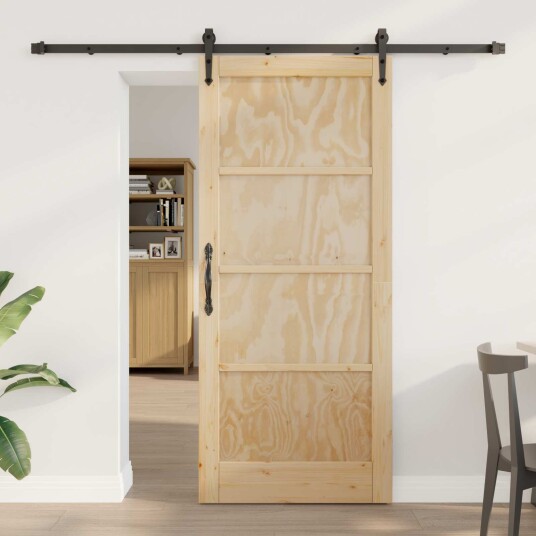  Skyvedør ORKDAL Naturlig 86 x 198,5 cm Heltre furu