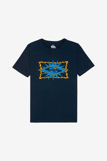 Quiksilver   T skjorte Starfish Stamp SS   Svart