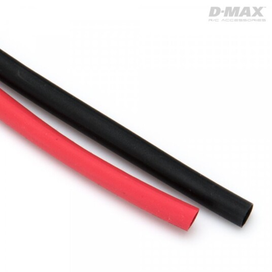 DynoMAX B9203 Heat Shrink Tube Red & Black D4/W6mm x 1m