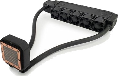 Dynatron L25 1 AIO væskekjøler svart L25 1